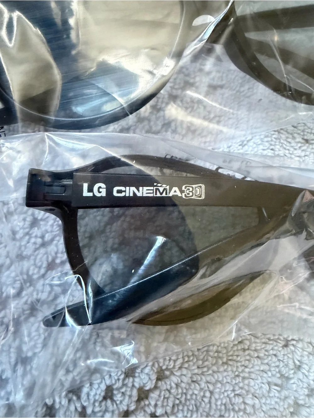 LG Red Box with Silver Cinema 3D Logo
